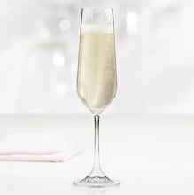 Load image into Gallery viewer, Verres vins corps et âme Trudeau Ensemble de 4 flûtes à champagne Splendido - 200ml