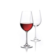 Load image into Gallery viewer, Verres vins corps et âme Ensemble de 4 verres à vin rouge Luna - 550ml
