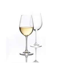 Charger l&#39;image dans la galerie, Verres vins corps et âme Ensemble de 4 verres à vin blanc Luna - 450ml
